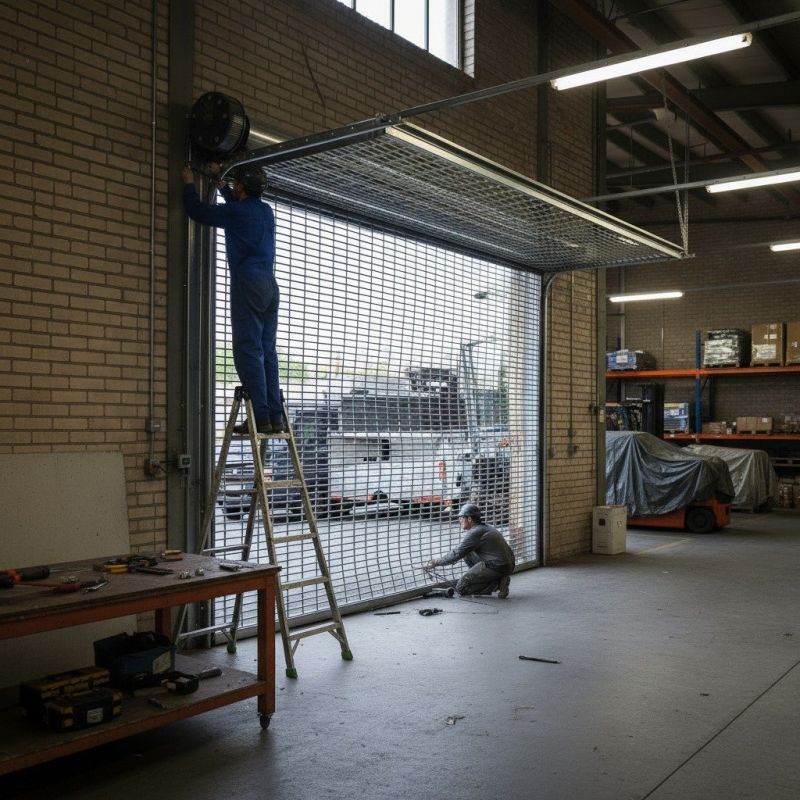 Security Grille Installation