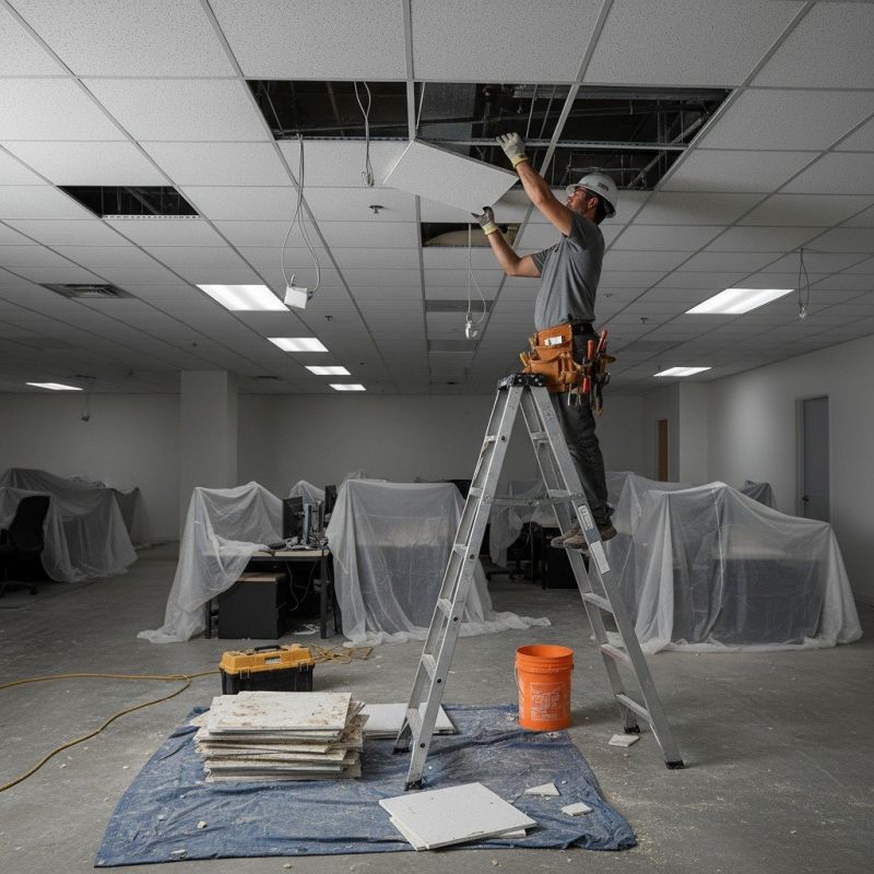 Office Ceiling Installation
